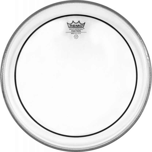 PARCHE HIDRAULICO 13'' REMO PINSTRIPE CLEAR