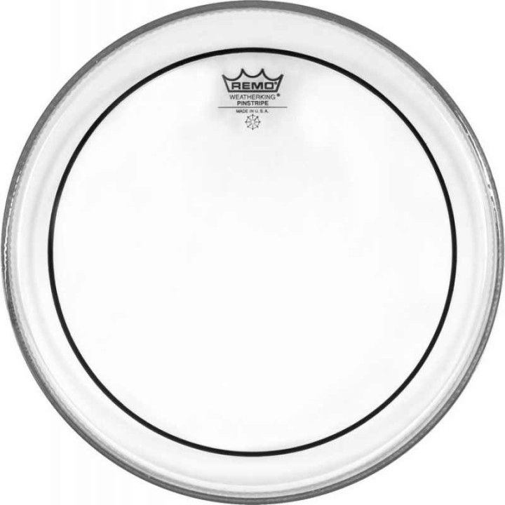 PARCHE HIDRAULICO 13'' REMO PINSTRIPE CLEAR