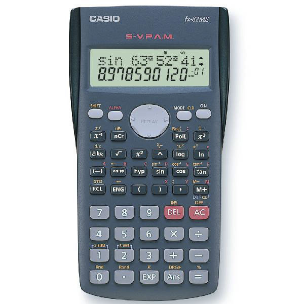 CALCULADORA CIENTIFICA CASIO FX-82MS 2. EDICION