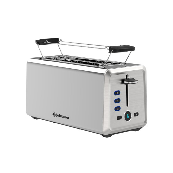TOSTADOR JOHNSON DOBLE REBANADA 1500W INOX MOD.TOSTY4X