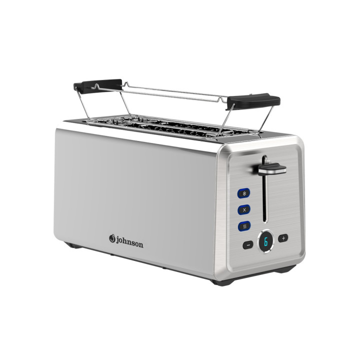 TOSTADOR JOHNSON DOBLE REBANADA 1500W INOX MOD.TOSTY4X