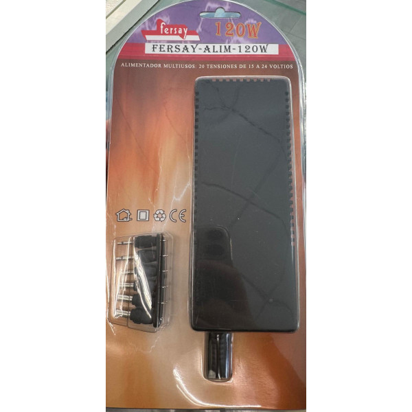 FUENTE ALIMENTACION TFT 120W REGULABLE DE 15V A 24V