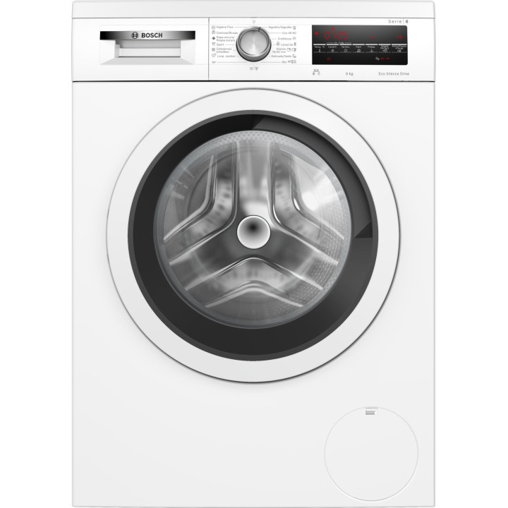 LAVADORA BOSCH SERIE 6 9KG 1400 RPM CLASE A  MOTOR ECOSILENCE MOD:WUU28T66ES