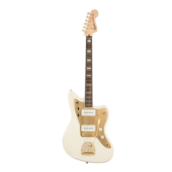 Guitarra electrica Fender Squier Jazzmaster 40th aniv Gold edition