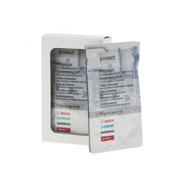 TOALLITAS DE LIMPIEZA PARA EL CUIDADO DEL ACERO INOXIDABLE