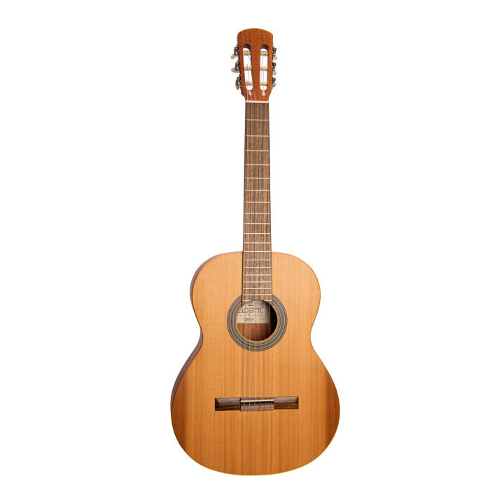 GUITARRA CLASICA LAQANT by ALHAMBRA  CON FUNDA Y  TAPA MACIZA