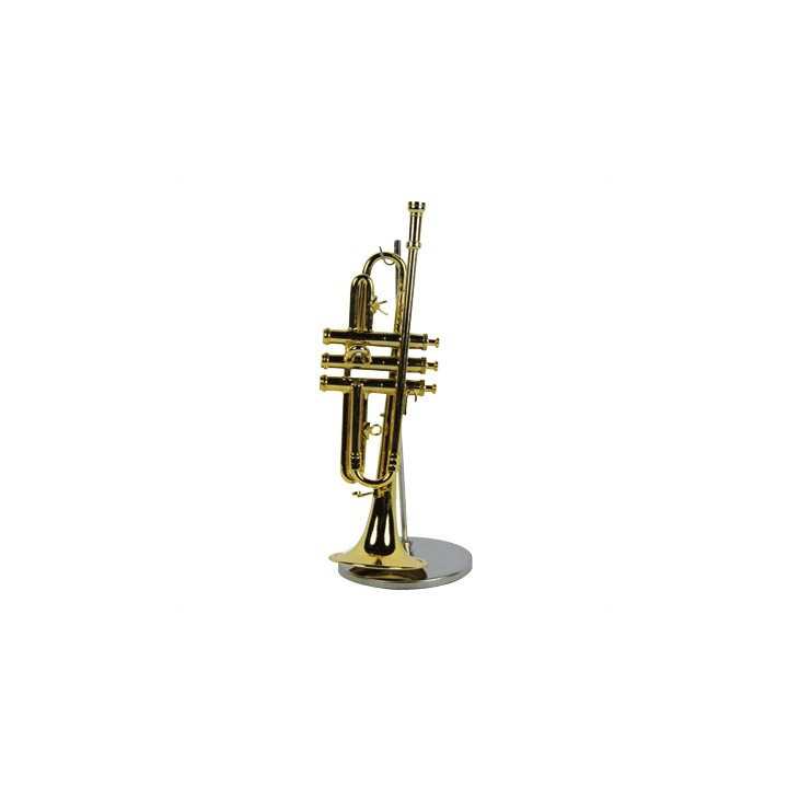 MINI TROMPETA CON SOPORTE ORTOLA