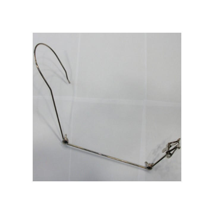 ATRIL CUELLO SAMBA UNIVERSAL PLATEADO LADO DERECHO