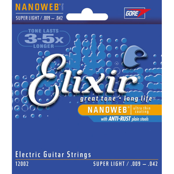 JUEGO CUERDAS ELECTRICA ELIXIR 09-42