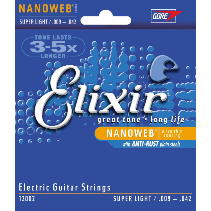 JUEGO CUERDAS ELECTRICA ELIXIR 09-42