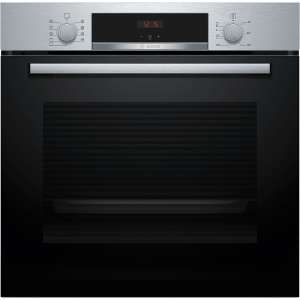 HORNO MULTIFUNCION BOSCH 7 FUNCIONES ASISTENTE DE LIMPIEZA CON AGUA 60CM MOD. HBA514ES3