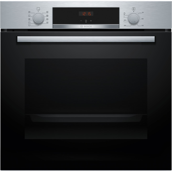 HORNO MULTIFUNCION BOSCH 7 FUNCIONES ASISTENTE DE LIMPIEZA CON AGUA 60CM MOD. HBA514ES3
