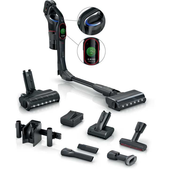 ASPIRADOR ESCOBA BOSCH UNLIMITED 10 PROPOWER NEGRO AUTONOMIA 100 MIN. MOD:BCS1051POW