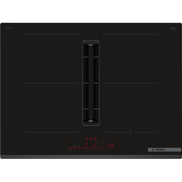 PLACA DE INDUCCION CON EXTRACTOR INTEGRADO BOSCH SERIE 6 70CM SIN PERFILES MOD:PVQ731H26E ***PROMO R