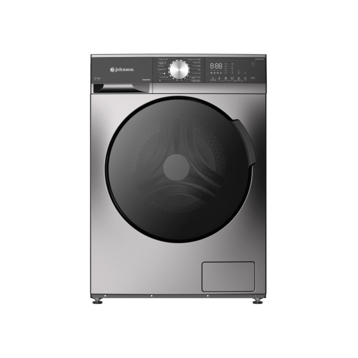 LAVASECADORA JHONSON CF 10KK/7KG 1500RPM CLASE A/D INVERTER INOX MOD: NERVION107DRYX