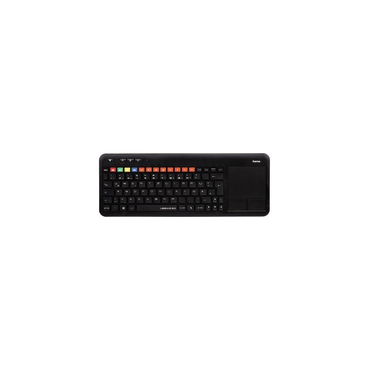 TECLADO INALAMBRICO PARA SMART TV HAMA. BOTONES ESPECIALES PARA TV SAMSUNG