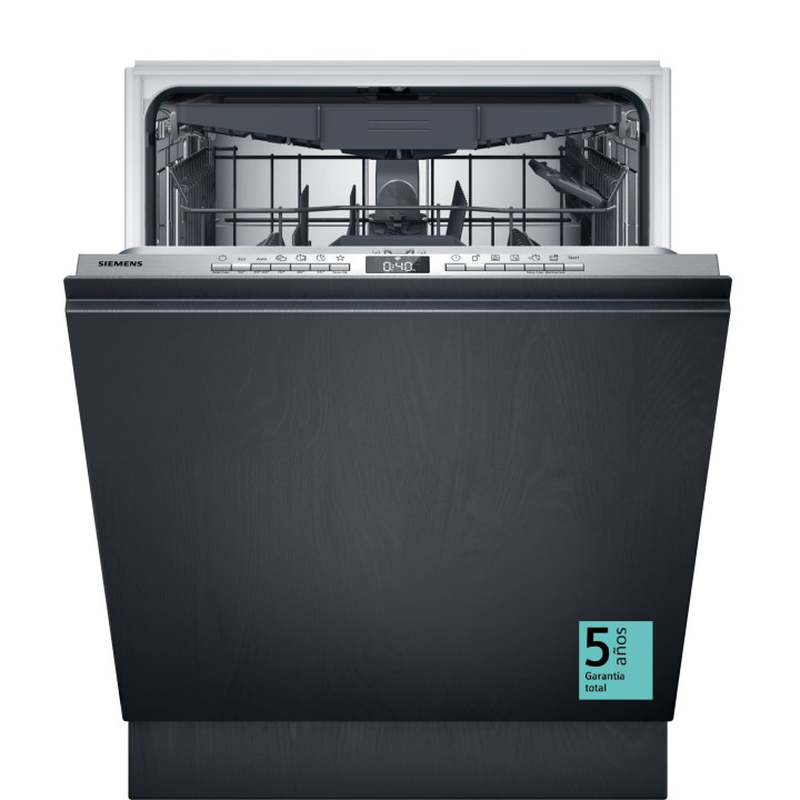 LAVAVAJILLAS SIEMENS INTEGRADO IQ300 60CM PUERTA DESLIZANTE MOD:SN73EX22CE