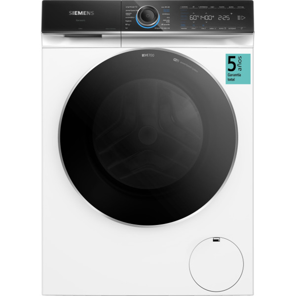 LAVADORA SIEMENS IQ700  10KG 1400R.P.M CLASE A I-DOS MOD:WG54B2A1ES