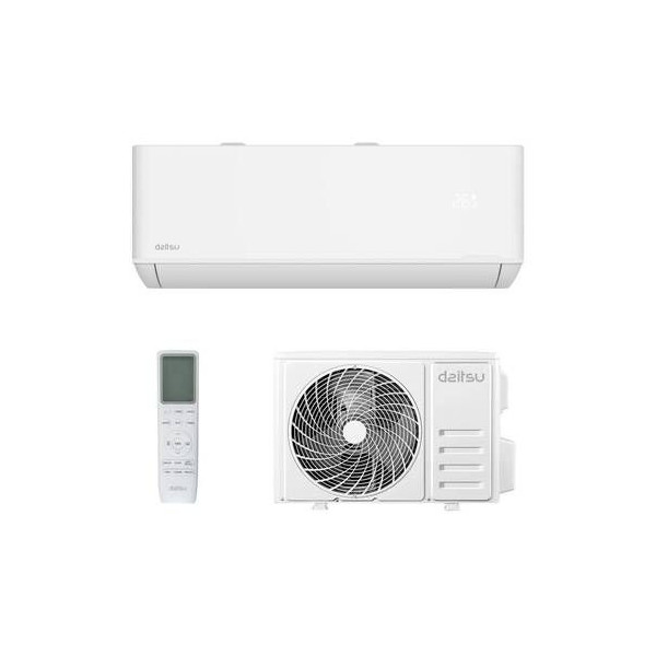 AIRE ACONDICIONADO SPLIT DAITSU 4385 FRIGORIAS INVERTER CON BOMBA DE CALOR WIFI CLASE A  /A   GAS R-