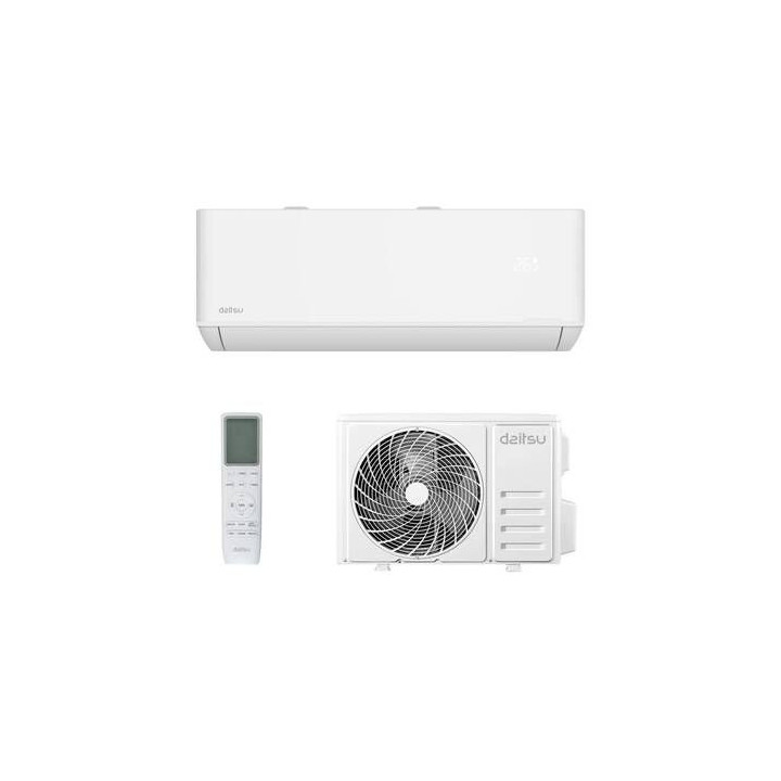 AIRE ACONDICIONADO SPLIT DAITSU 4385 FRIGORIAS INVERTER CON BOMBA DE CALOR WIFI CLASE A  /A   GAS R-