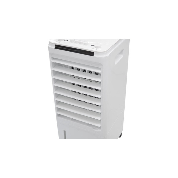 CLIMATIZADOR EVAPORATIVO ABRILA REMOLINO 80W 3VEL. 6L HUMIDIFICADOR OSCILANTE ACUMULADOR DE FRIO MOD