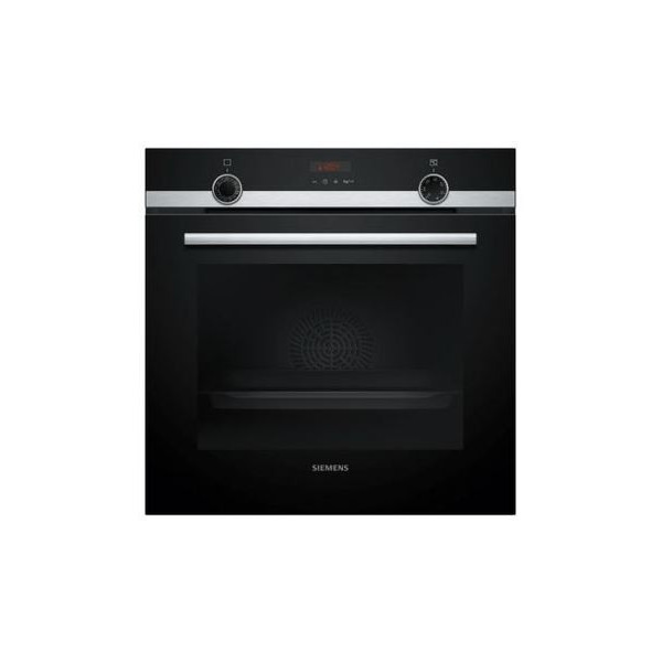 HORNO MULTIFUNCION PIROLITICO CON FUNCION VAPOR SIEMENS IQ300 8 FUNCIONES CLASE A   COLOR NEGRO MOD: