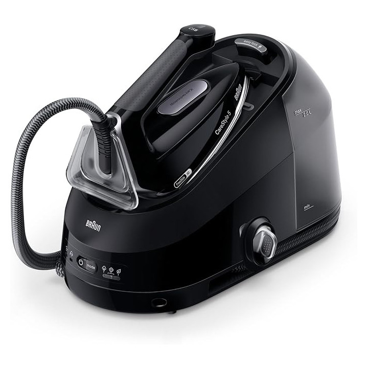 CENTRO DE PLANCHADO BRAUN IS5249BK 2400W 7,5 BARES GOLPE DE VAPOR 510 GR. ERGONOMICA CERTIFICADA SUE