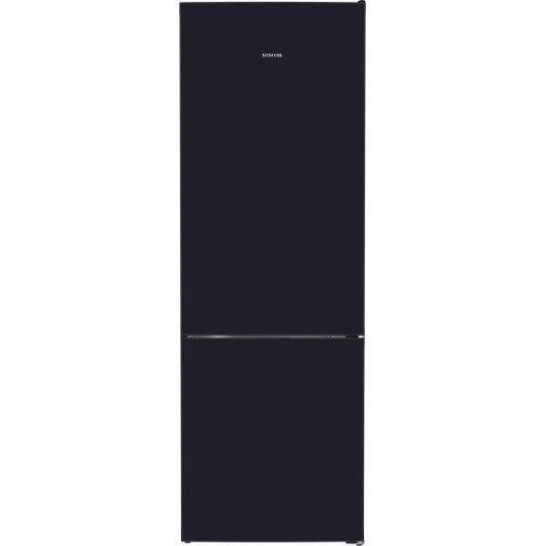 FRIGORIFICO COMBI SIEMENS IQ700 203x70 CRISTAL NEGRO NO FROST CLASE B MOD:KG49NSBBF