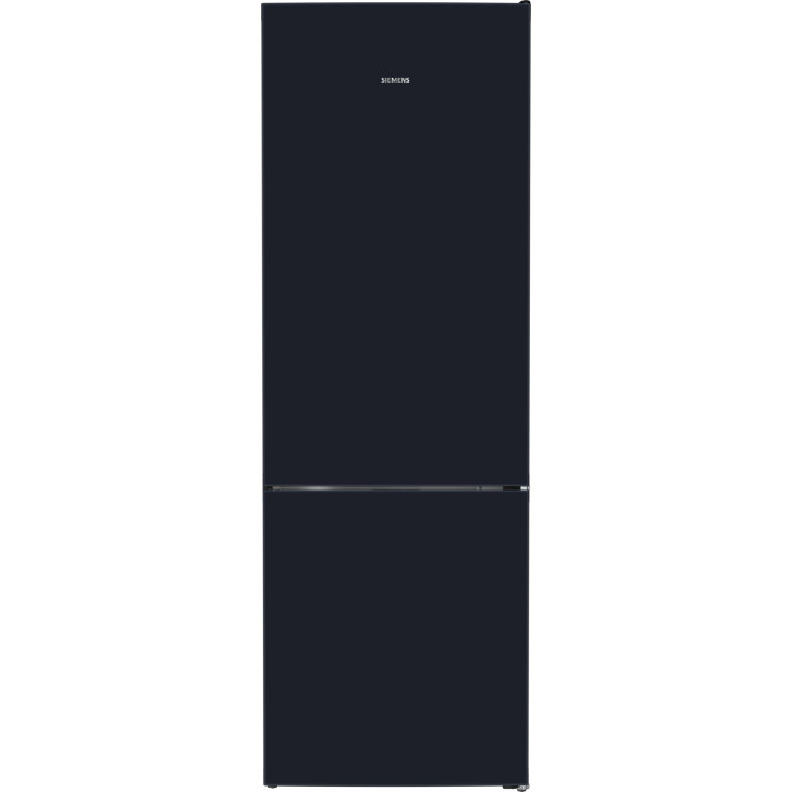 FRIGORIFICO COMBI SIEMENS IQ700 203x70 CRISTAL NEGRO NO FROST CLASE B MOD:KG49NSBBF