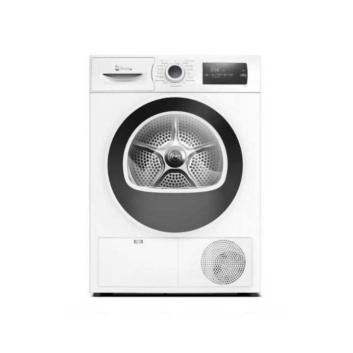 SECADORA BOMBA DE CALOR BALAY 8KG DISPLAY DIGITAL CLASE D BLANCA MOD.3SB582BE