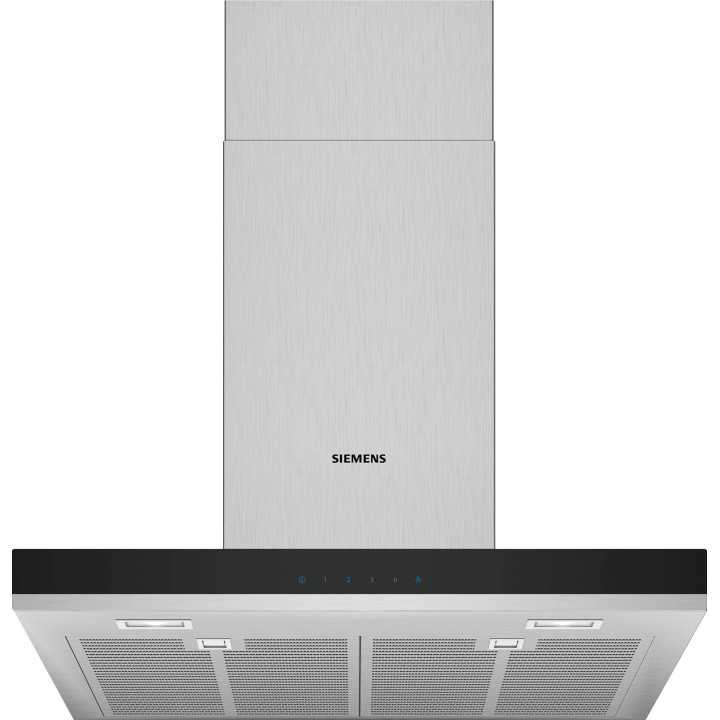 CAMPANA DECORATIVA PARED SIEMENS IQ300 60CM INOX LC67BHM50 752 m³/h