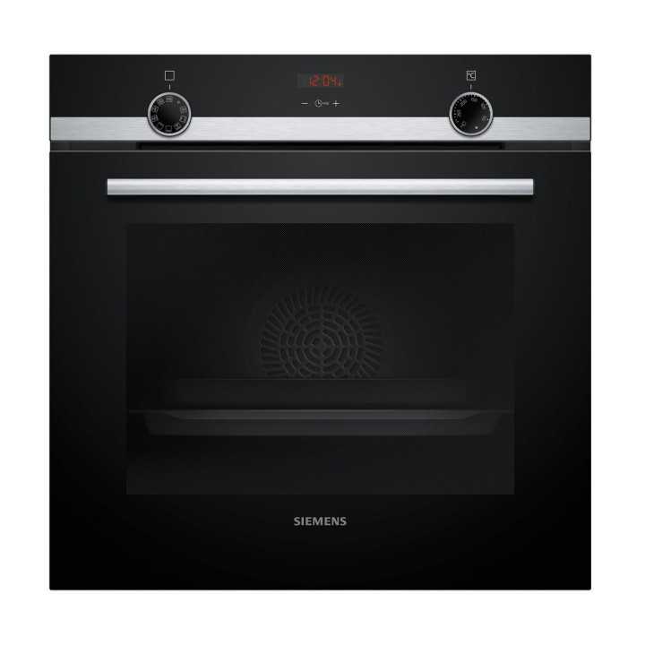 HORNO MULTIFUNCION SIEMENS IQ300 7 FUNCIONES CLASE A COLOR NEGRO MOD:HB534AER3