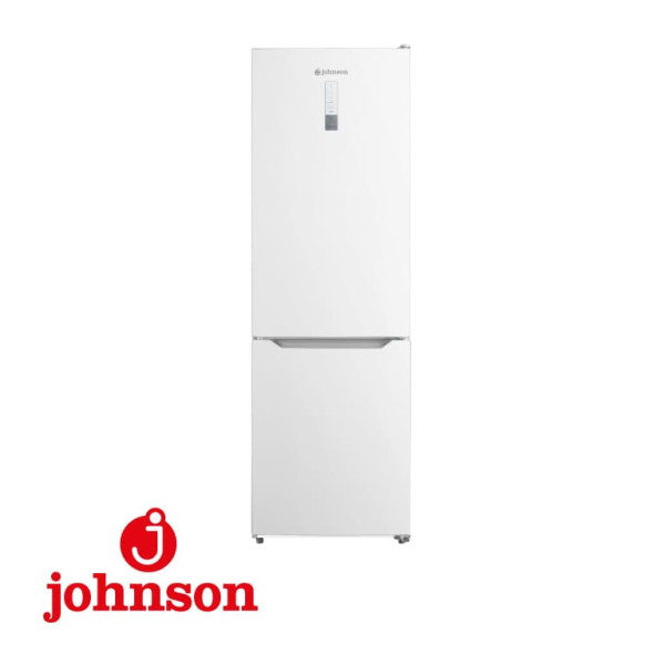 FRIGORIFICO COMBI JOHNSON 188x60  NO FROST DISPLAY CLASE E BLANCO MOD. JRC188ENW