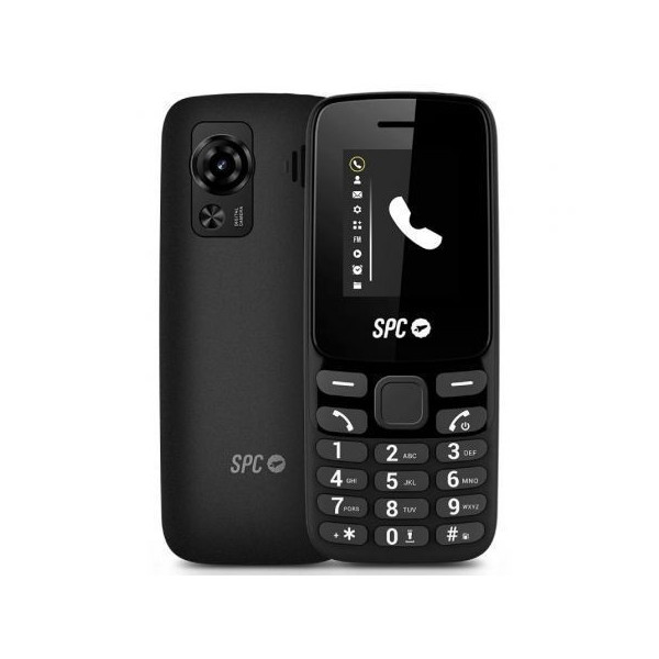 TELEFONO MOVIL SPC TALK 2 GO PARA PERSONAS MAYORES/NEGRO MOD:2341N