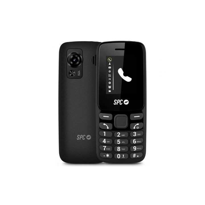 TELEFONO MOVIL SPC TALK 2 GO PARA PERSONAS MAYORES/NEGRO MOD:2341N