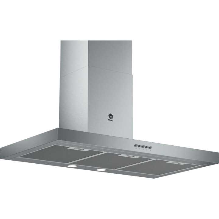 CAMPANA DECORATIVA BALAY 90CM. ABS. 527 M3 INOX MOD.3BC095MX
