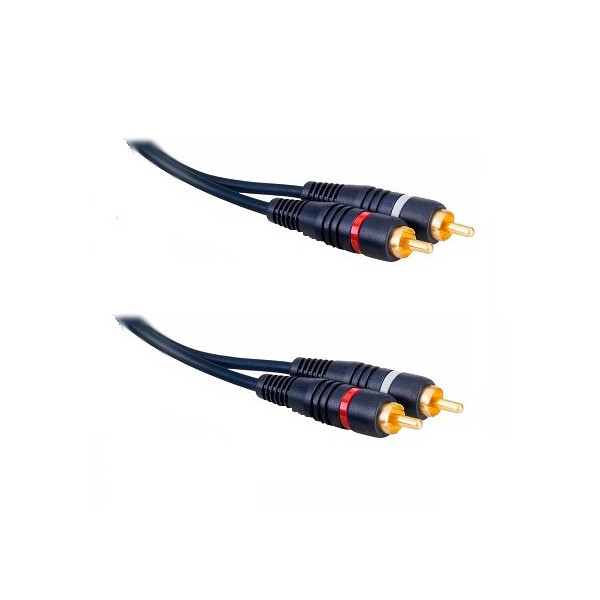CONEXION AUDIO 2 RCA/M A 2 RCA/M 1.5 METROS
