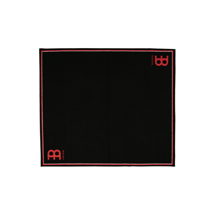 MEINL MDR-BK ALFOMBRA PARA BATERIA NEGRA LOGO 1,50 X 1,60 M