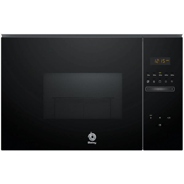 MICROONDAS INTEGRABLE BALAY SERIE CRISTAL NEGRO 20 LITROS 800W SISTEMA LIMPIEZA AQUALISIS MOD. 3CG51