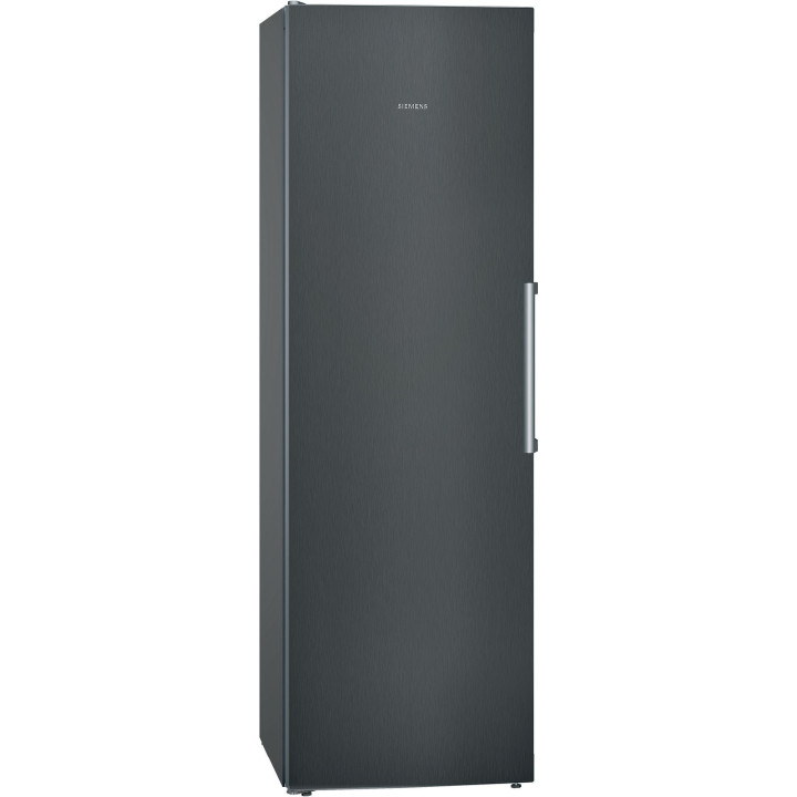 FRIGORIFICO 1 PUERTA SIEMENS  186x60 CM  NO FROST CLASE D ACERO NEGRO  MOD.KS36VVXDP