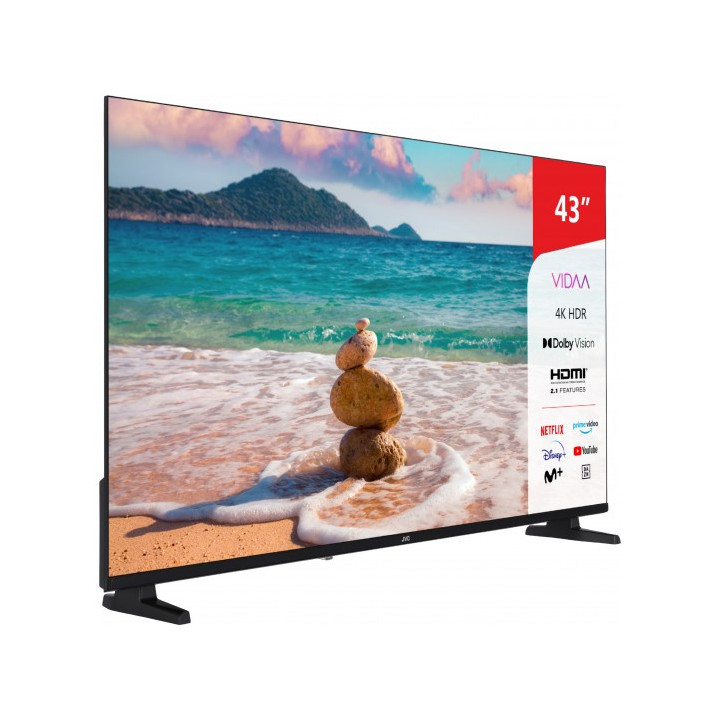 TV LED JVC 43'' LT43VD2500 UDH  4K SMART TV VIDAA D