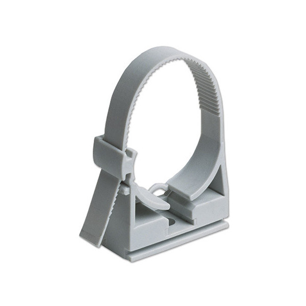 Abrazadera pinza nylon gris diametro 20-22mm pg.13
