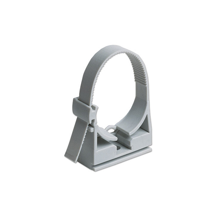 Abrazadera pinza nylon gris diametro 20-22mm pg.13