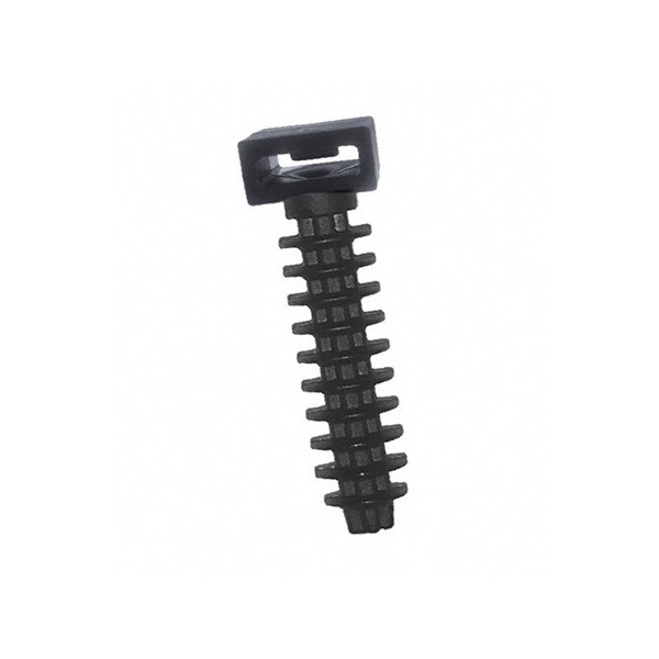 Taco presion con separador nylon 6.6 gris