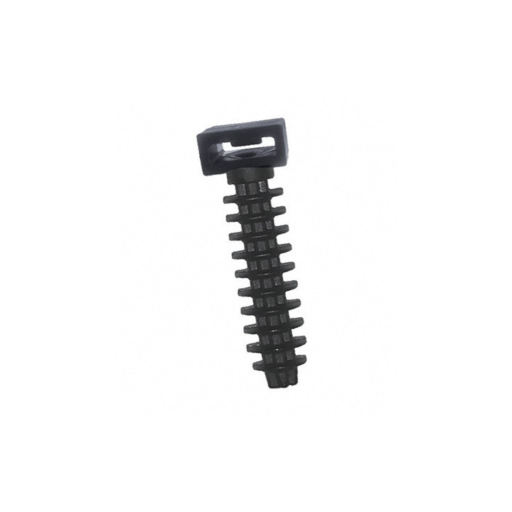 Taco presion con separador nylon 6.6 gris
