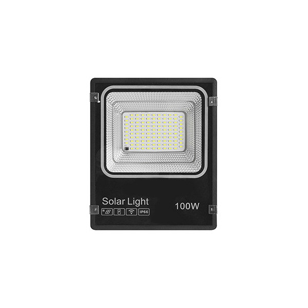PROYECTOR LED SOLAR ABS 100W 6000K