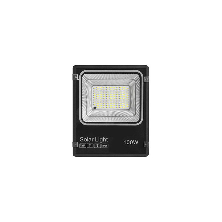 PROYECTOR LED SOLAR ABS 100W 6000K