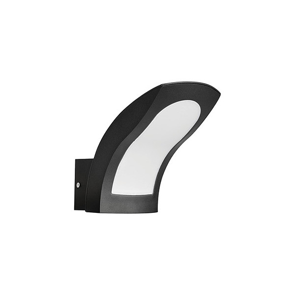 Aplique de pared 15W 4200K, color negro
