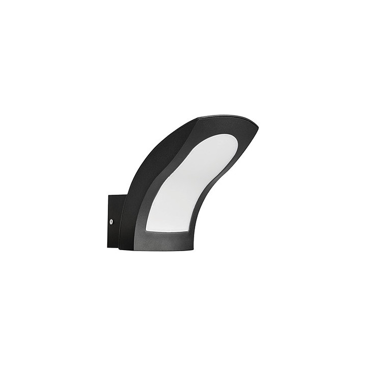 Aplique de pared 15W 4200K, color negro