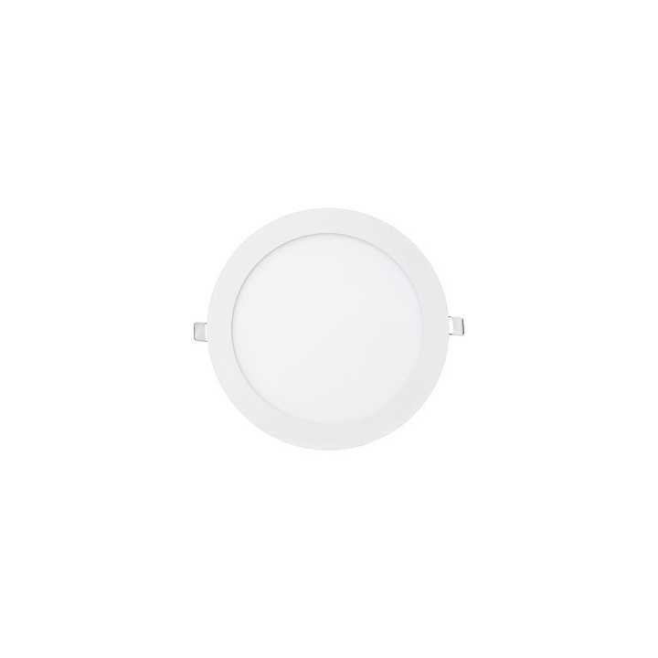 PANEL REDONDO RETRACTILADO LED 18W 6000K